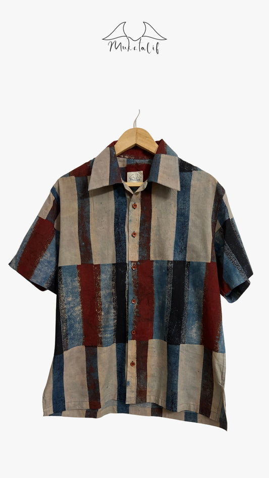 Indigo Bar Graph Shirt