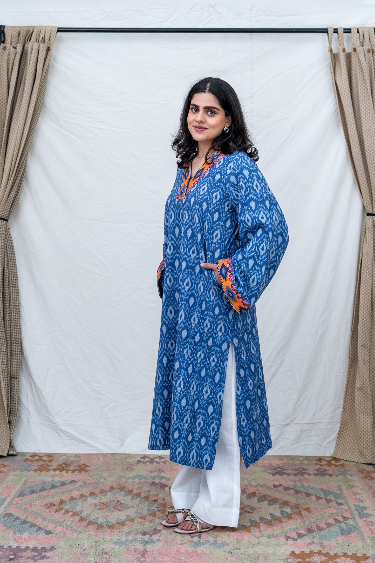 Boho pheran kurta