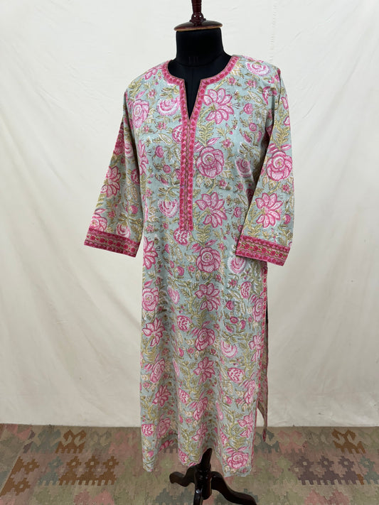 Zeba Cotton Kurta