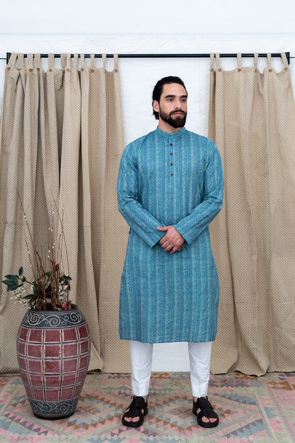 Ambar Striped Kurta