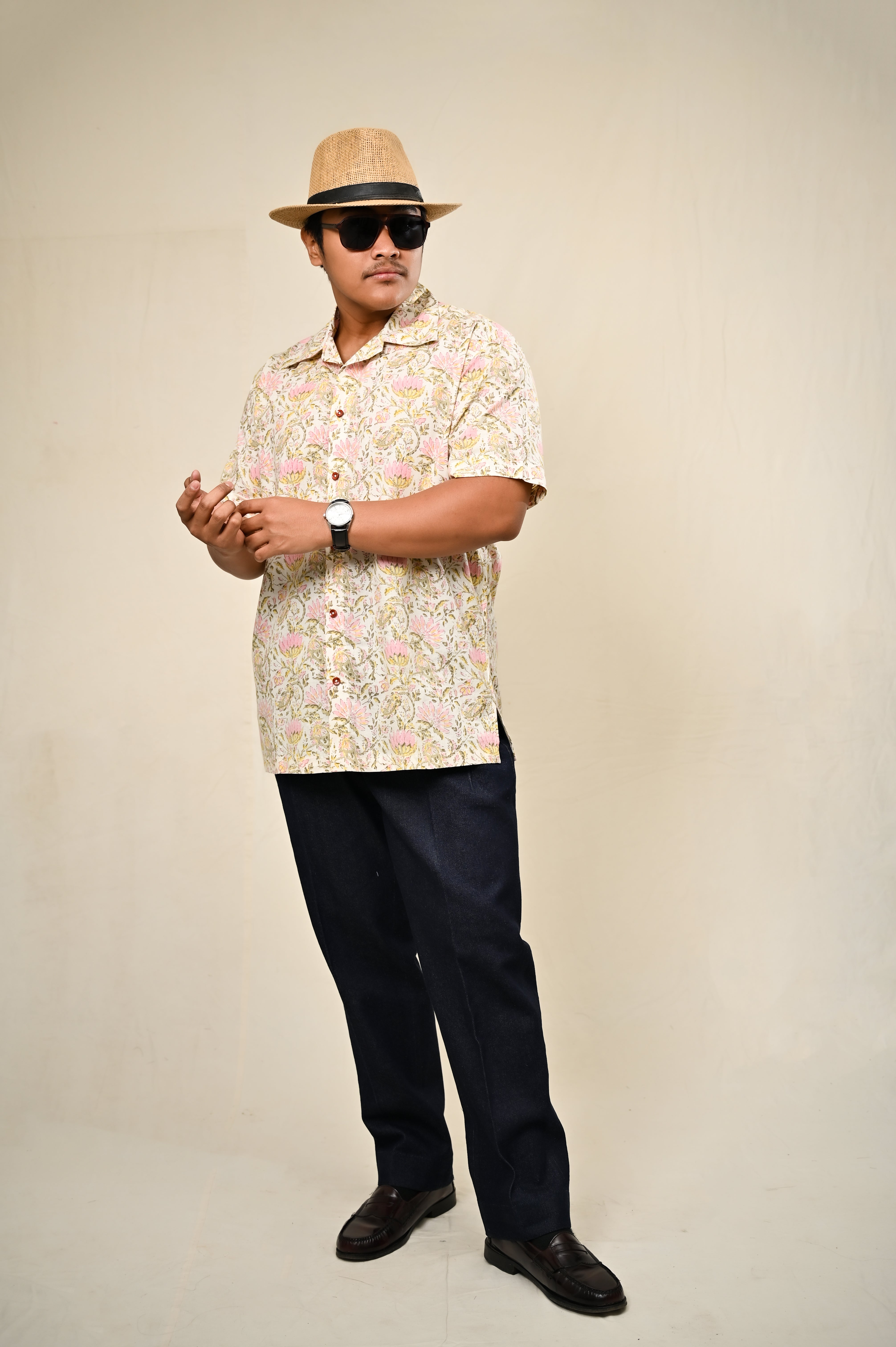 Azkiya Cream Shirt – Mukhtalif India
