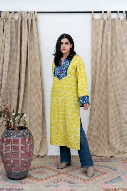 Boho Ikat Kurta