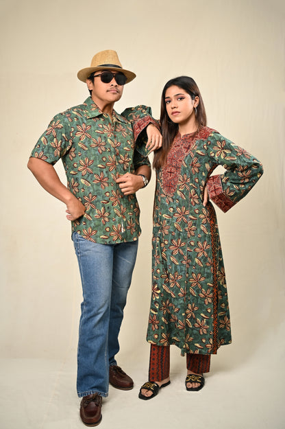 Afiya Cotton A-line Kurta