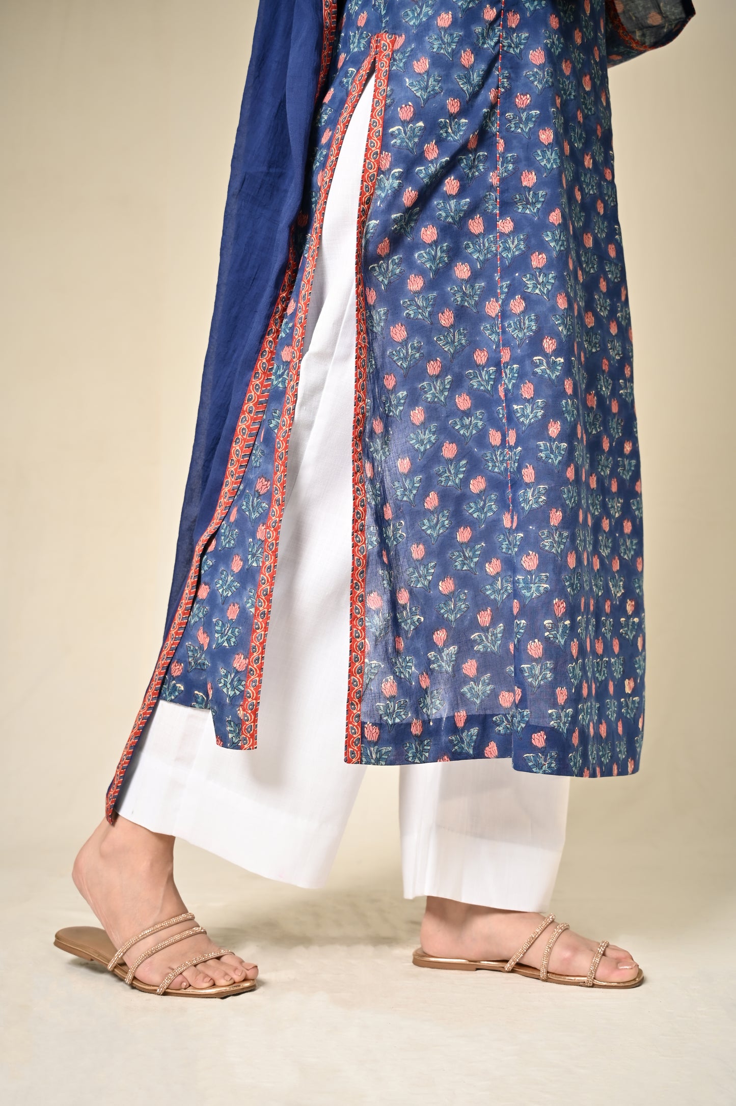 Naaz Cotton A-Line Kurta