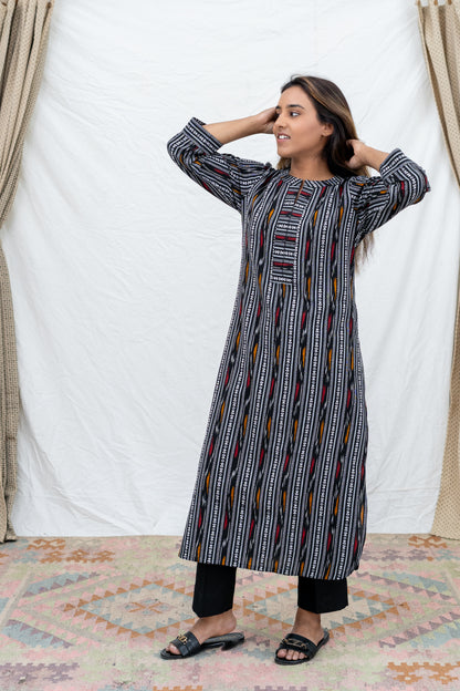 Haaniya Ikat Kurta