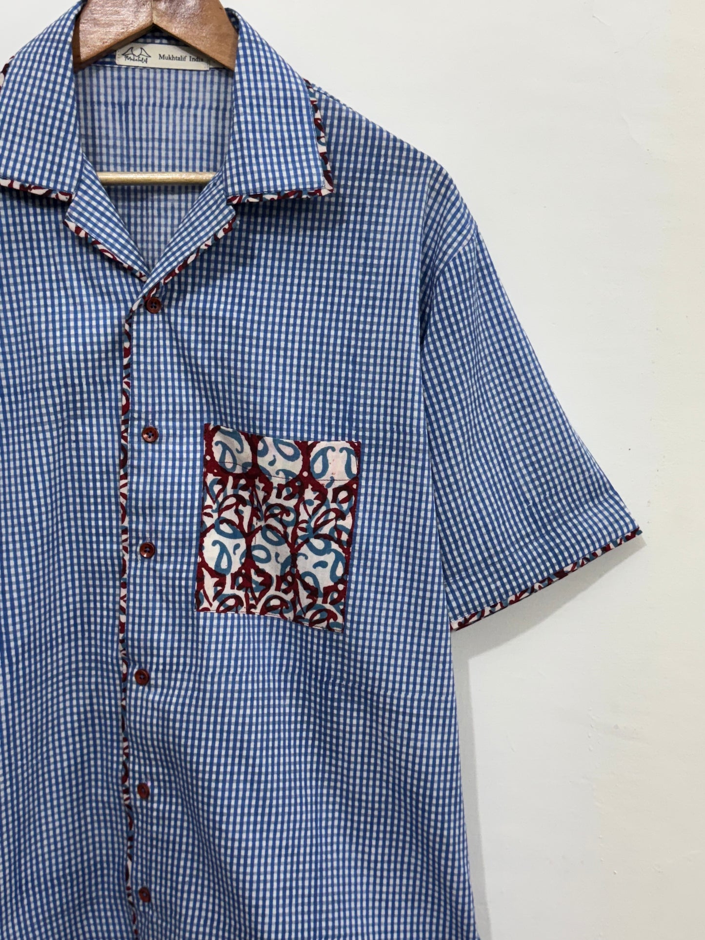 Gingham Edge Shirt