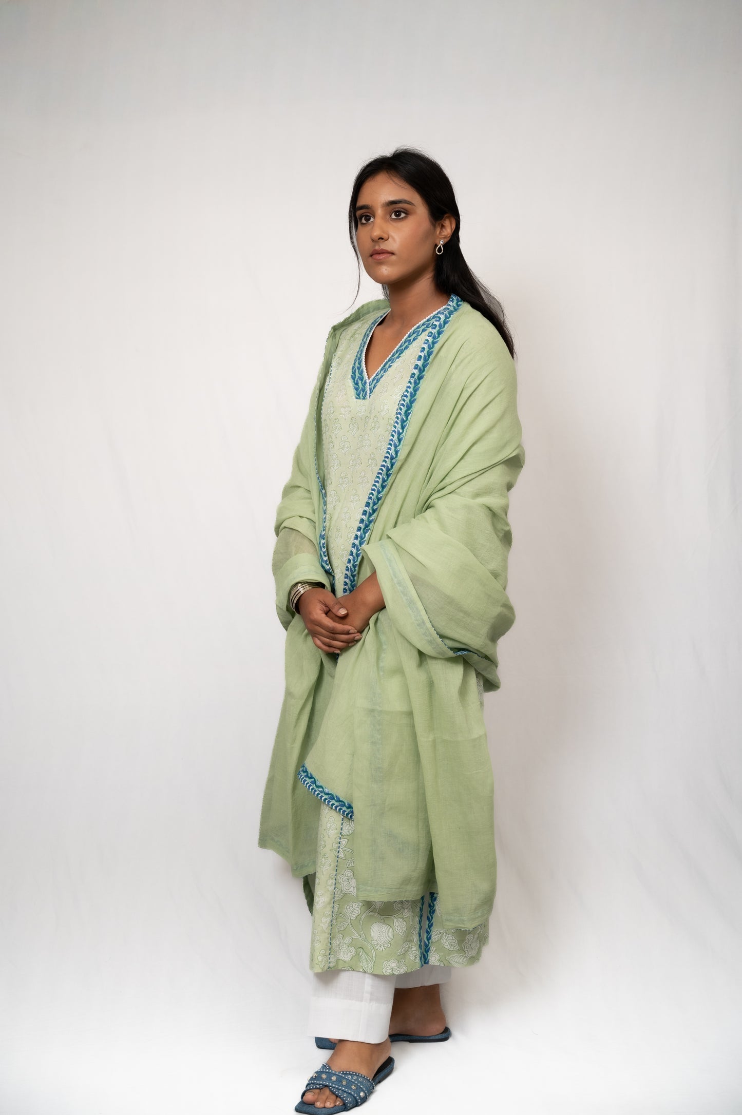 Noor Cotton Kali Kurta