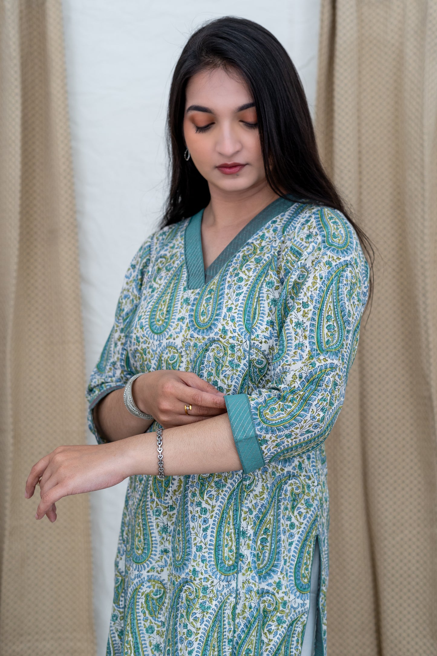 Sufiya Cotton Kurta